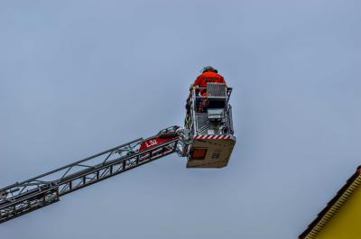 Murr: Kamin geraet in Brand 